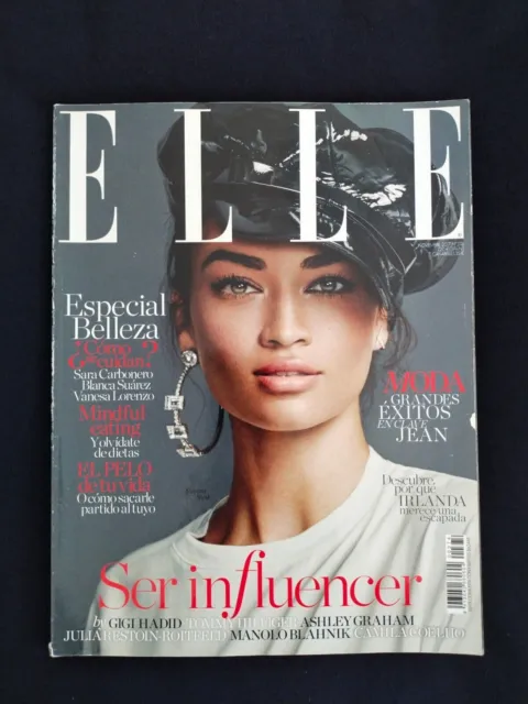 Elle Magazine November 2017 Shanina Shaik - Spain Espana Spanish Espanol