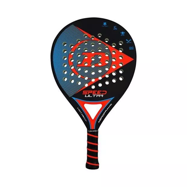 Dunlop Speed Ultra Aeroframe Padelschläger schwarz rot