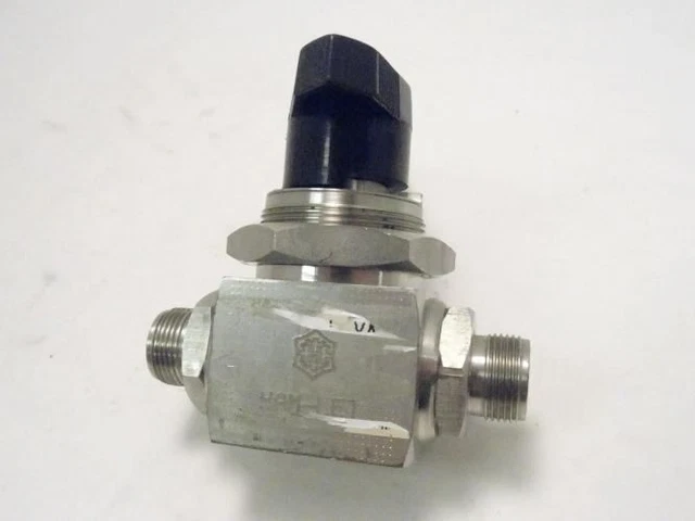 200026 New-No Box; Ham-Let H-800-L-1/2 SS Valve; 1/2" NPS 2500 PSI