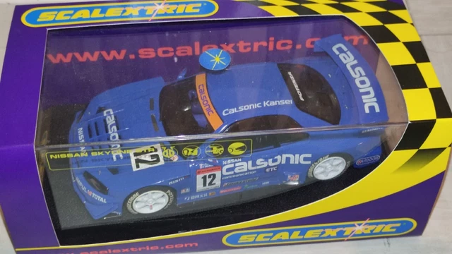 SCALEXTRIC C2638 NISSAN SKYLINE GTR CALSONIC SLOT CAR NEW RARE 1 32 85.00 PicClick UK