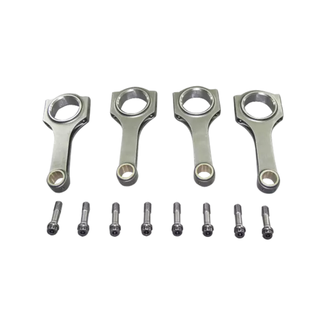 CXRacing H-Beam Connecting Rods Conrod W/ Bolts For Mazda 1.6L 1.8L BP 5.230"
