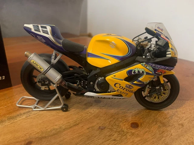 MINICHAMPS 1/12TH SUZUKI GSX R1000 CORONA EXTRA TROY CORSER WSB