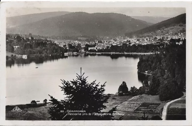 GERARDMER - panorama pris de l'observatoire du Pheny