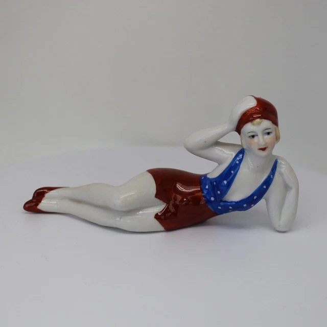 Figurine Baigneuse Art Deco