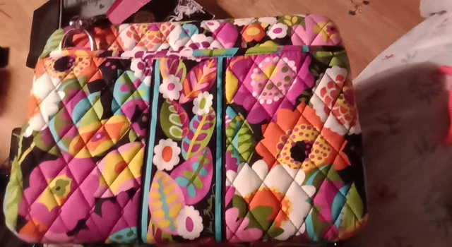 Vera Bradley  Hard Shell Laptop Case.  12” X 17”