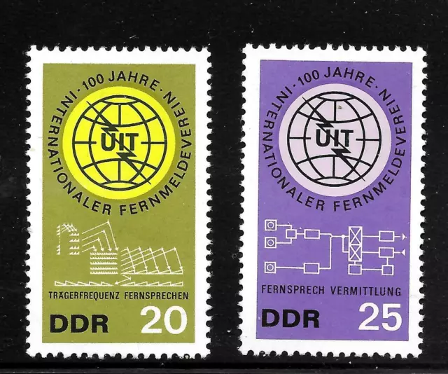 Germany Ddr Sc 771-772  Mint No Hinge