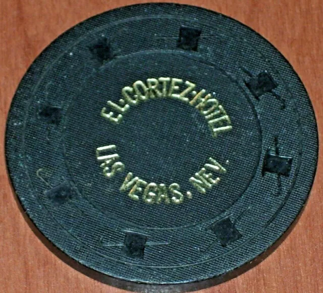 N/D 7Th Edt Gaming Chip From The El Cortez Casino, Las Vegas