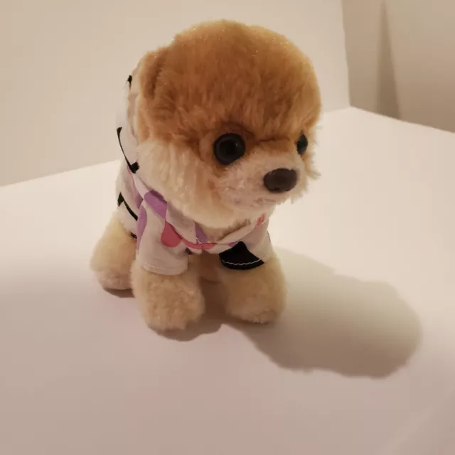 Gund Boo Pomeranian Dog Plush Cream Brown 9 Soft Toy Stuffed