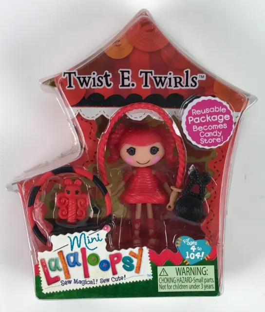 Mini Lalaloopsy Doll & Accessories TWIST E. TWIRLS  - NEW