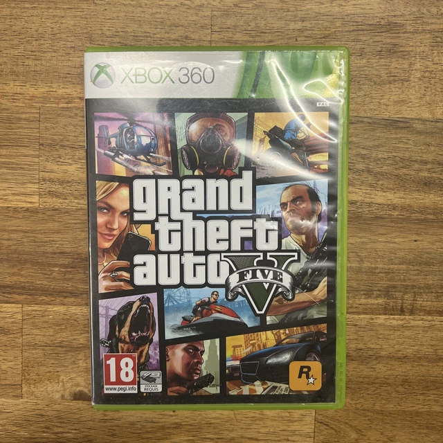Jeu XBOX 360 Grand Theft Auto V (GTA 5) Complet Avec Notice Et Carte Rockstar - PAL VF