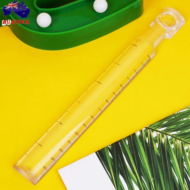 3X MAGNIFICATION MAGNIFYING Ruler Acrylic Magnifying Bar Ruler ...
