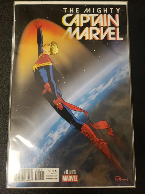 Marvel Comics:  THE MIGHTY CAPTAIN MARVEL #0  Feb. 2017 Ramon Rosanas Variant NM