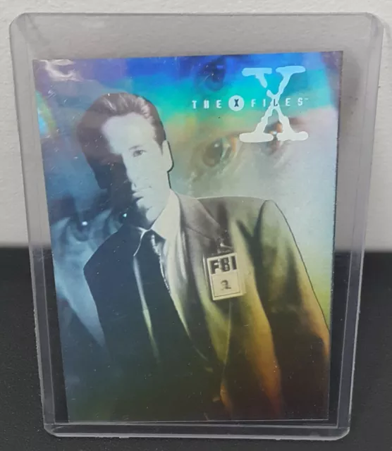 1996 Topps X-Files Season 3 3-D Hologram Trading Card X1 of 2 "Fox Mulder"