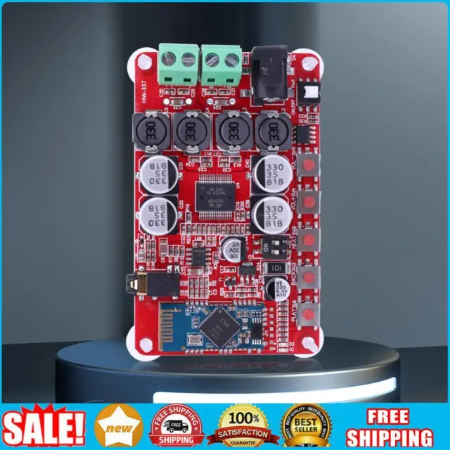 TDA7492P Amplifier Board with AUX Interface Bluetooth-compatible CSR4.0 50W+50W