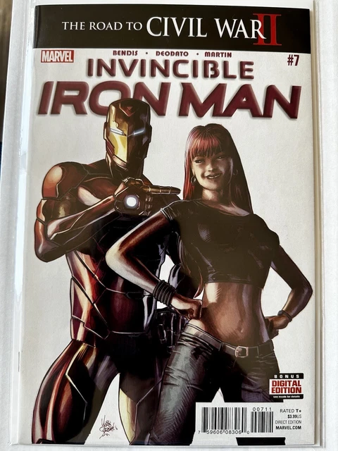 Invincible Iron Man 7 MINT! 9.8 1st Cameo Riri Williams
