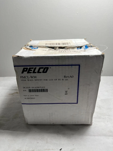 Pelco PMCL-WM Tilt / Swivel Articulating Arm Wall Mount LCD Monitor