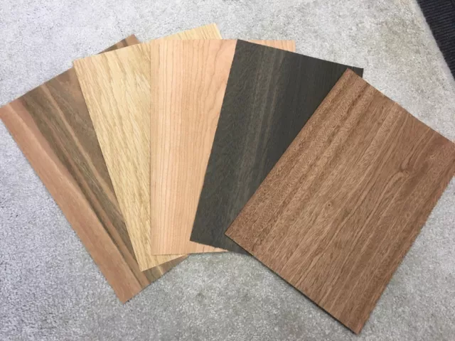 A4 Mixed Wood Veneer Sample Pack