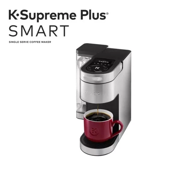 KEURIG KSUPREME PLUS Smart Single Serve Capsule Coffee Machine Silver