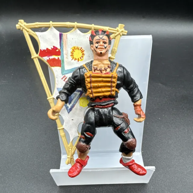 Figura de acción Mattel 1991 Rufio gancho niño perdido Peter Pan tri-estrella