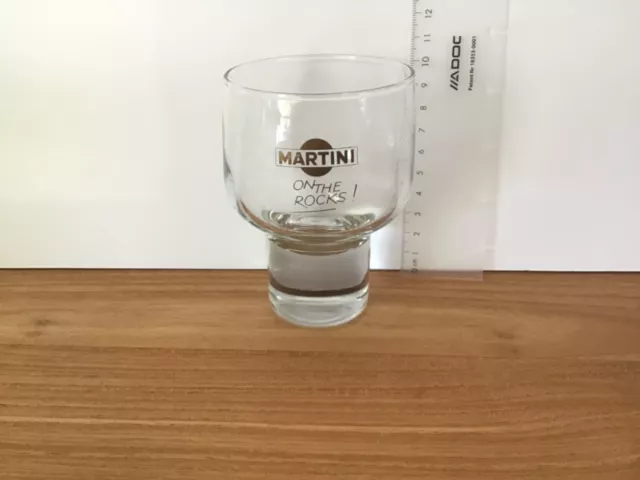 TRÈS RARE Ancien verre martini on the  rocks glas glass no duvel orval leffe