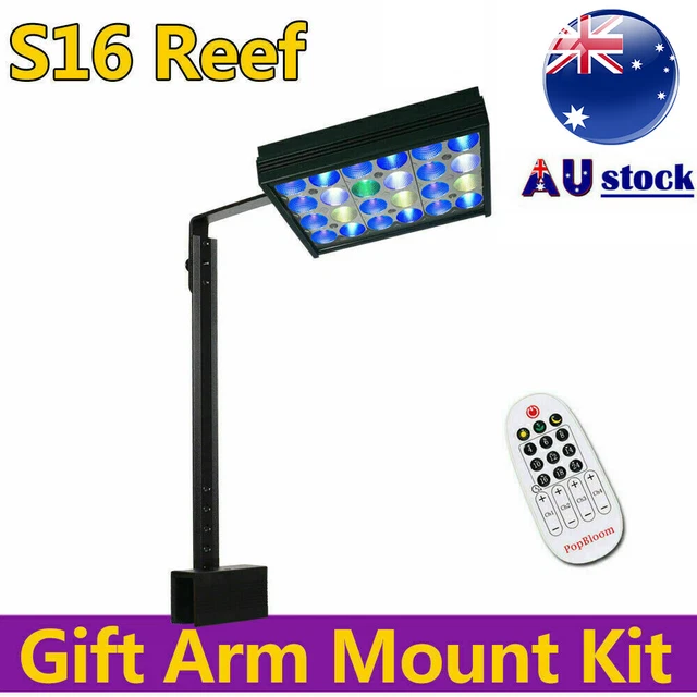 DSunY Nano Led Aquarium Light 30W for Marine Reef Coral Saltwater Fish Mini Tank