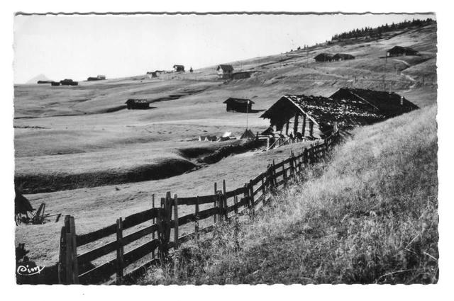 CPSM 73 Savoie Hauteluce Le Col des Saisies et le Chalet des Gentianes