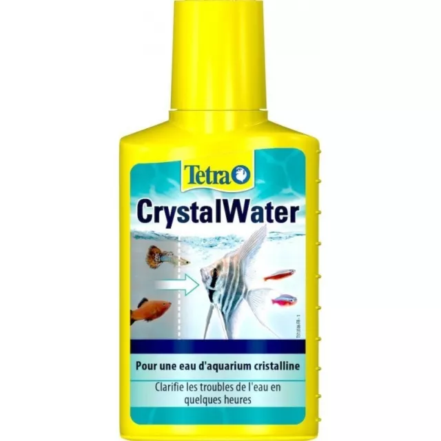 Tetra CrystalWater 250ml Rend l'eau d'aquarium cristalline