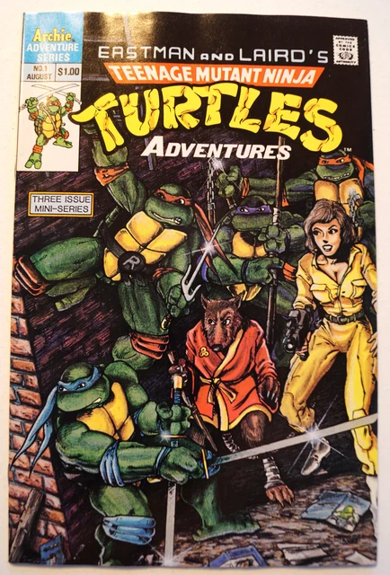 TEENAGE MUTANT NINJA TURTLES ADVENTURES #1 in NM