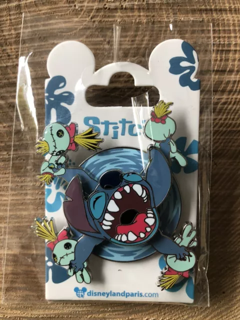 Pin’s Broche Spinner Stitch Disneyland Paris OE Disney