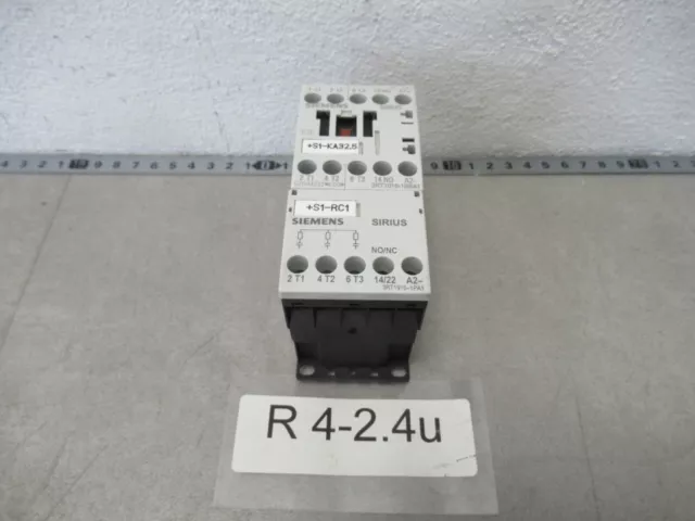 Siemens 3RT1016-1BB41 Protection 4kW Bobine 24V Dc + 3RT1916-1PA1