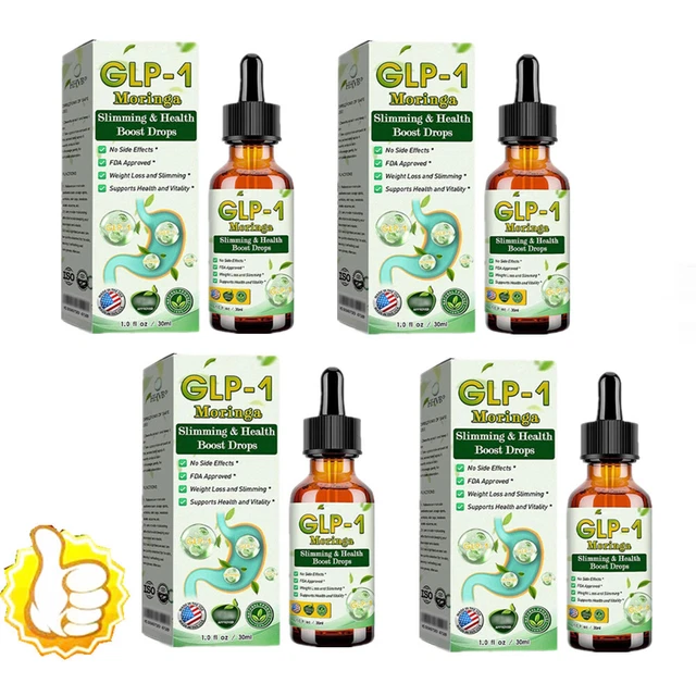 Fresh Look at 4X Glp 1 Moringa Slimming Health Boost Drops 30Ml For