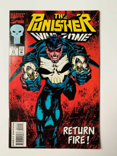 The Punisher War Zone #21 (Marvel Comics, 1993) VF/NM