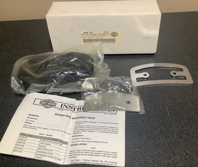 harley davidson seat backrest