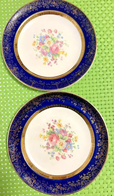 Set of 2 Century by SALEM  dessert / bread plate 7.0'' made in USA pre- owned