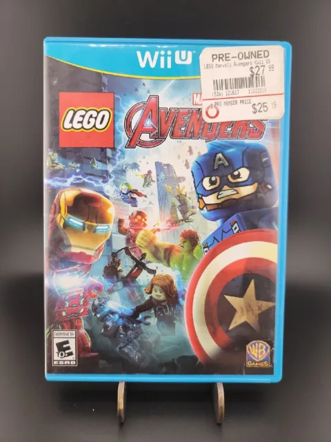 LEGO Marvel's Avengers (Nintendo Wii U, 2016) Complete In Box - tested
