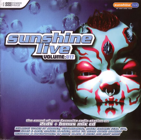 2xCD Scooter / DJ Shog / Eric SSL a.o. Sunshine Live Volume: 017 DIGIFILE