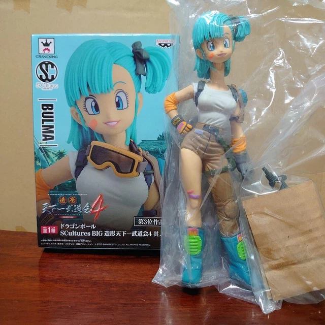 Dragon Ball Scultures Big Tenkaichi Budokai 4-7 Bulma Action Figure