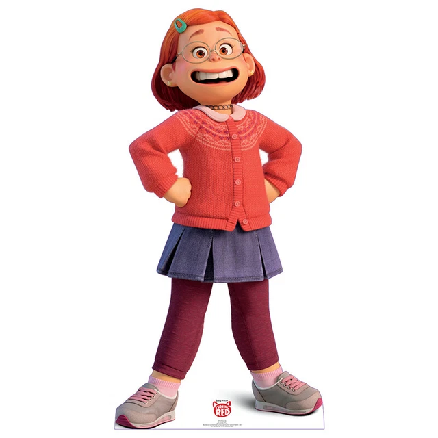 MEILIN MEI LEE "Turning Red" Lifesize CARDBOARD CUTOUT Standup Standee