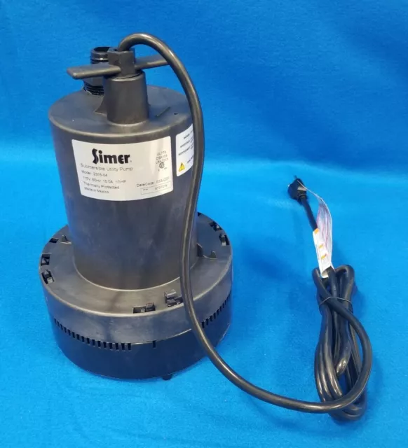 SIMER - 2355-04 Submersible Transfer Utility Pump