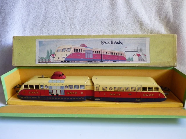 HORNBY AUTORAIL BUGATTI Double Sncf Electrique Echelle 0 En Boite EUR 