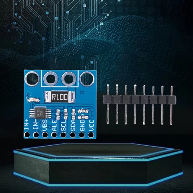 INA226 VOLTAGE CURRENT Power Alert Monitor Module Bi-Directional Fit ...