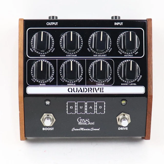 USED CREWS MANIAC Sound Genius Over Drive G.O.D Overdrive