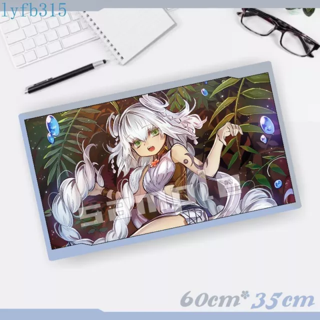 Yu-Gi-Oh! Traptrix Keyboard Mouse Pad Desk Card Pad Game Playmat 35x60cm #D