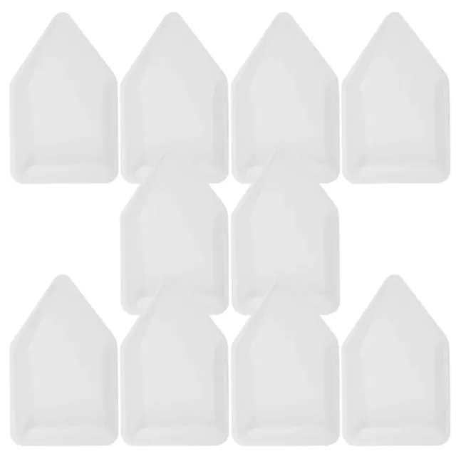 Lab Grade Mini Pour Boats - Pack of 10 Plastic Weighing Dishes for Accuracy 3
