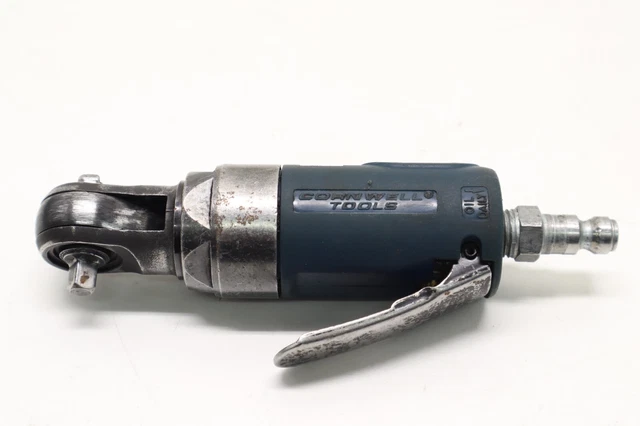 Cornwell Tools CAT1000MRR 1/4” Mini Palm Air Ratchet Neon Blue