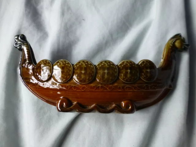 Wade Viking Dragon Boat Longship Trinket Dish   Made In England