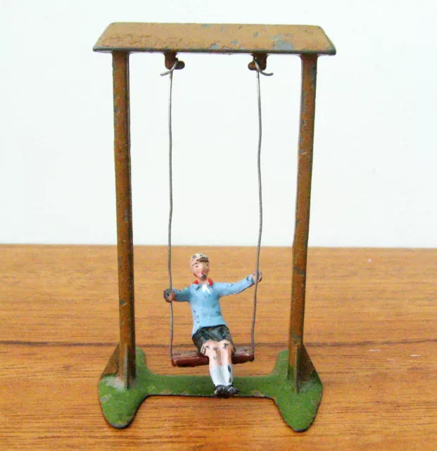 Britains Farm lead items - Boy on a Swing