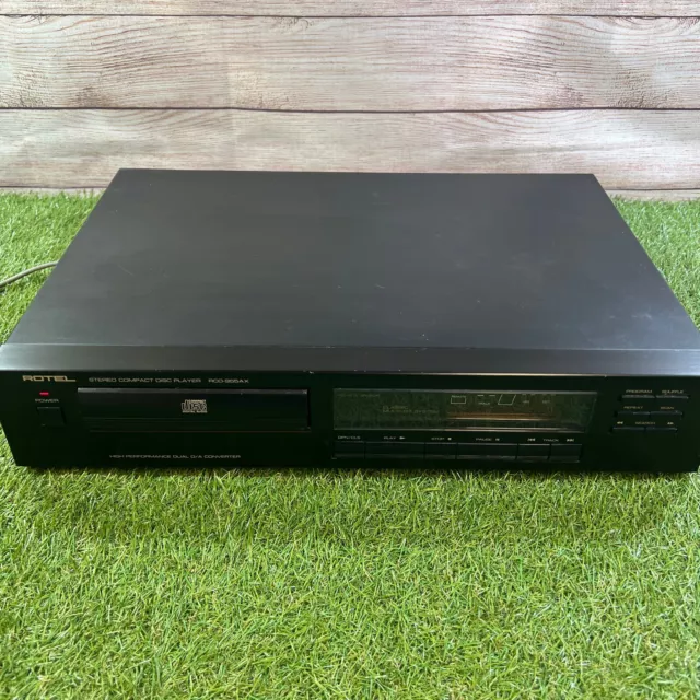 Rotel RCD-955AX Stereo Compact Disc Player Tested And Working NO REMOTE