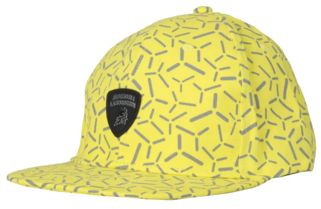 Cappello da baseball AUTO LAMBORGHINI bambini ragazzi berretto giallo taglia 54-56 cm/8-14