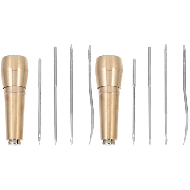 2 Sets Kupfer Ahle Handnähmaschine Aus Ahlen